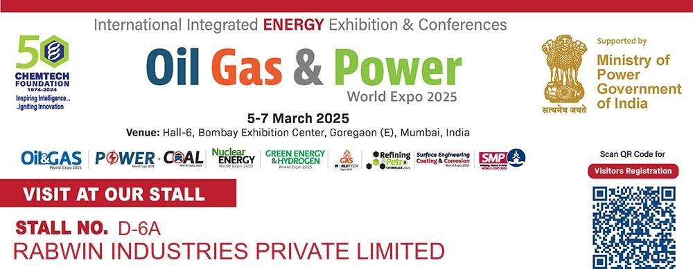 Rabwin Industries at Oil, Gas & Power World Expo 2025 – Visit Us at Stall D6A!